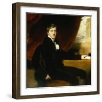 Portrait of William Spencer Cavendish, 6th Duke of Devonshire, 1811-Thomas Lawrence-Framed Giclee Print