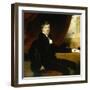 Portrait of William Spencer Cavendish, 6th Duke of Devonshire, 1811-Thomas Lawrence-Framed Giclee Print