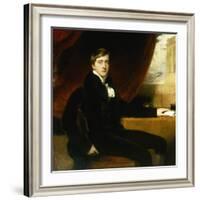 Portrait of William Spencer Cavendish, 6th Duke of Devonshire, 1811-Thomas Lawrence-Framed Giclee Print