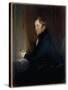Portrait of William Spencer Cavendish, 6th Duke of Devonshire, 1831-32-Edwin Henry Landseer-Stretched Canvas