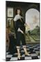 Portrait of William Style of Langley-British School 17th century-Mounted Giclee Print