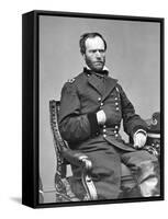 Portrait of William T. Sherman-null-Framed Stretched Canvas