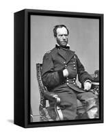 Portrait of William T. Sherman-null-Framed Stretched Canvas