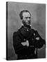 Portrait of William Tecumseh Sherman, Union General During the Civil War-null-Stretched Canvas