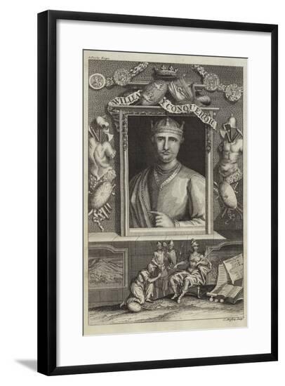 Portrait of William the Conqueror--Framed Giclee Print