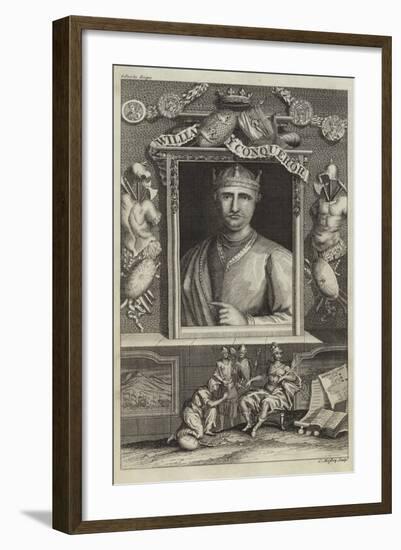 Portrait of William the Conqueror-null-Framed Giclee Print