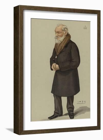 Portrait of William Thomson, Baron Kelvin-Leslie Matthew Ward-Framed Giclee Print