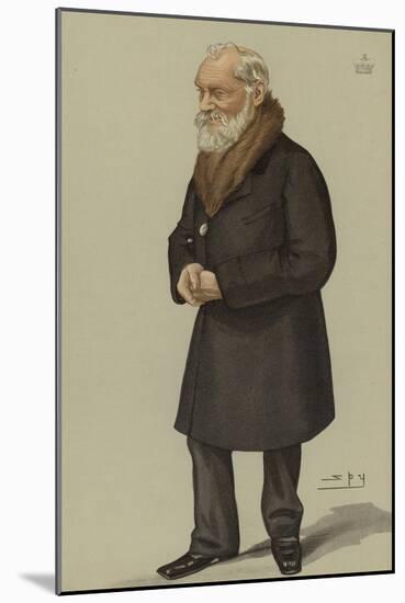 Portrait of William Thomson, Baron Kelvin-Leslie Matthew Ward-Mounted Giclee Print