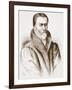 Portrait of William Tyndale (From an Old Engraving in the Bibliotheque Nationale), Illustration…-null-Framed Giclee Print