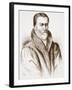 Portrait of William Tyndale (From an Old Engraving in the Bibliotheque Nationale), Illustration…-null-Framed Giclee Print