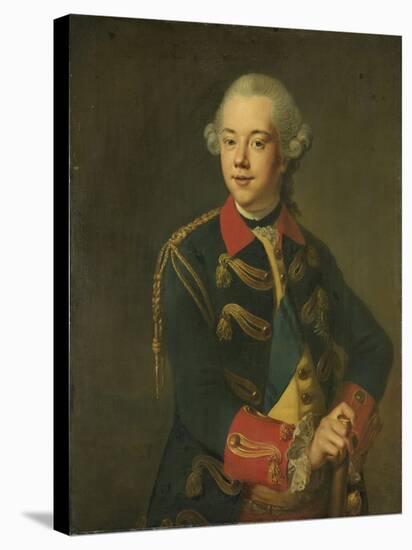 Portrait of William V, Prince of Orange-Nassau-Johann Georg Ziesenis-Stretched Canvas