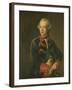 Portrait of William V, Prince of Orange-Nassau-Johann Georg Ziesenis-Framed Art Print