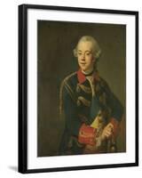 Portrait of William V, Prince of Orange-Nassau-Johann Georg Ziesenis-Framed Art Print