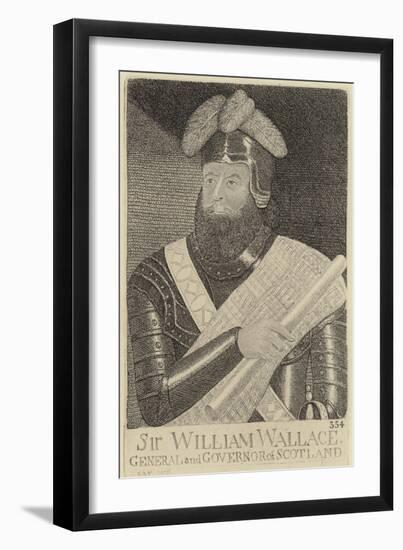 Portrait of William Wallace-John Kay-Framed Giclee Print