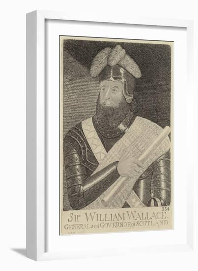 Portrait of William Wallace-John Kay-Framed Giclee Print