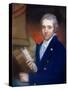 Portrait of William Wilberforce (1759-1833) by William Lane (1746-1819)-John Russell-Stretched Canvas