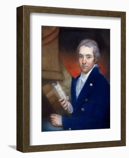 Portrait of William Wilberforce (1759-1833) by William Lane (1746-1819)-John Russell-Framed Giclee Print