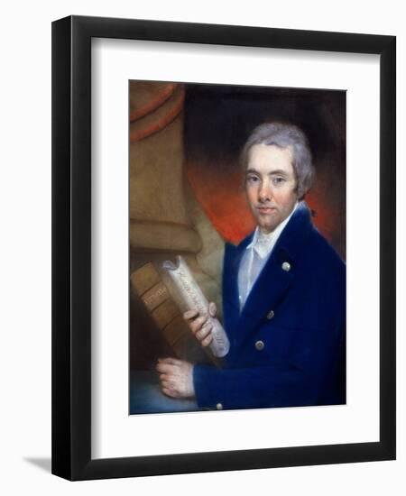 Portrait of William Wilberforce (1759-1833) by William Lane (1746-1819)-John Russell-Framed Giclee Print