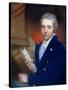 Portrait of William Wilberforce (1759-1833) by William Lane (1746-1819)-John Russell-Stretched Canvas