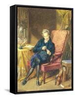 Portrait of William Wilberforce-George Richmond-Framed Stretched Canvas