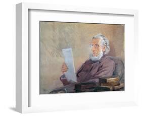 Portrait of William Wordsworth, 1857-Benjamin Robert Haydon-Framed Giclee Print