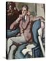 Portrait of Willie Peploe-Samuel John Peploe-Stretched Canvas