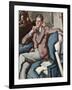 Portrait of Willie Peploe-Samuel John Peploe-Framed Giclee Print