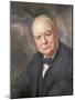 Portrait of Winston Churchill-Margery Forbes-Mounted Giclee Print