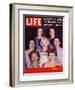 Portrait of Wives of Projest Mercury Astronauts, September 21, 1959-Ralph Morse-Framed Photographic Print