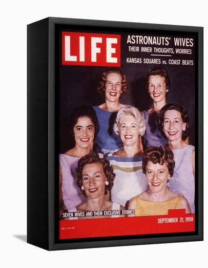 Portrait of Wives of Projest Mercury Astronauts, September 21, 1959-Ralph Morse-Framed Stretched Canvas