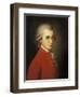 Portrait of Wolfgang Amadeus Mozart by Barbara Krafft-null-Framed Giclee Print