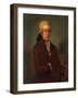 Portrait of Wolfgang Amadeus Mozart-Austrian School-Framed Giclee Print