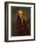 Portrait of Wolfgang Amadeus Mozart-Austrian School-Framed Premium Giclee Print