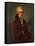 Portrait of Wolfgang Amadeus Mozart-Austrian School-Framed Stretched Canvas