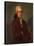 Portrait of Wolfgang Amadeus Mozart-Austrian School-Stretched Canvas