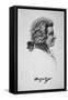 Portrait of Wolfgang Amadeus Mozart-French School-Framed Stretched Canvas