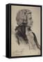 Portrait of Wolfgang Amadeus Mozart-null-Framed Stretched Canvas