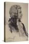 Portrait of Wolfgang Amadeus Mozart-null-Stretched Canvas