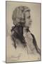 Portrait of Wolfgang Amadeus Mozart-null-Mounted Giclee Print