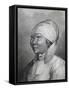 Portrait of Woman from Kamchatka, Engraving Based on Drawing by John Webber-null-Framed Stretched Canvas