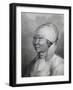 Portrait of Woman from Kamchatka, Engraving Based on Drawing by John Webber-null-Framed Giclee Print