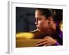 Portrait of Woman Gymnast-David Scott-Framed Photographic Print