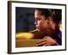 Portrait of Woman Gymnast-David Scott-Framed Photographic Print