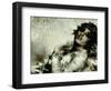 Portrait of Woman-Luigi Conconi-Framed Giclee Print