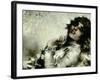 Portrait of Woman-Luigi Conconi-Framed Giclee Print