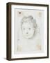 Portrait of Woman-Ottavio Mario Leoni-Framed Giclee Print