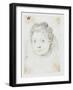 Portrait of Woman-Ottavio Mario Leoni-Framed Giclee Print