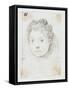 Portrait of Woman-Ottavio Mario Leoni-Framed Stretched Canvas