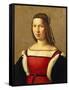 Portrait of Woman-Domenico Ghirlandaio-Framed Stretched Canvas