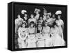Portrait of Women in Hats-null-Framed Stretched Canvas